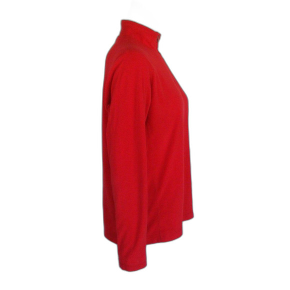 Columbia WISCONSIN Fleece, XL, University of W Logo, Long sleeve, Pullover Red - Picture 7 of 11